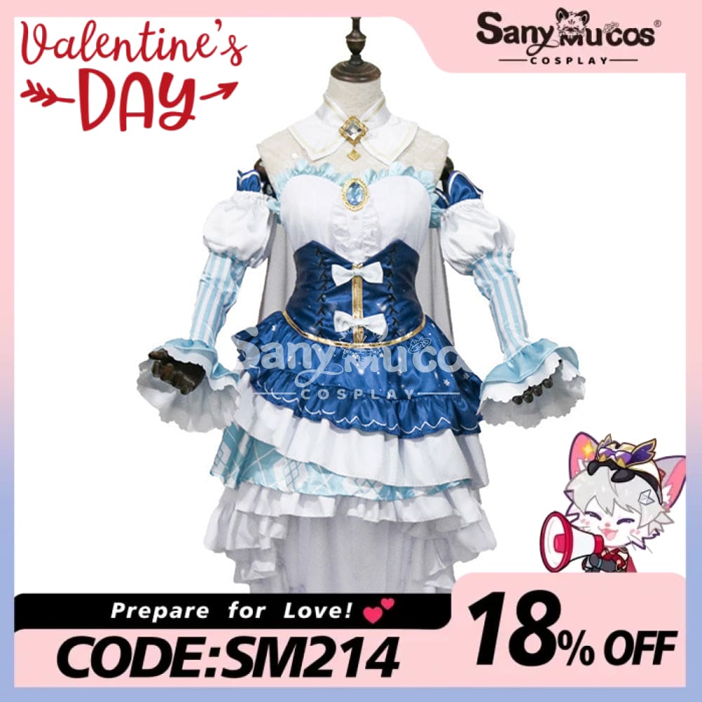 【In Stock】Vocaloid Hatsune Miku Cosplay Snow 2019 Costume Costumes