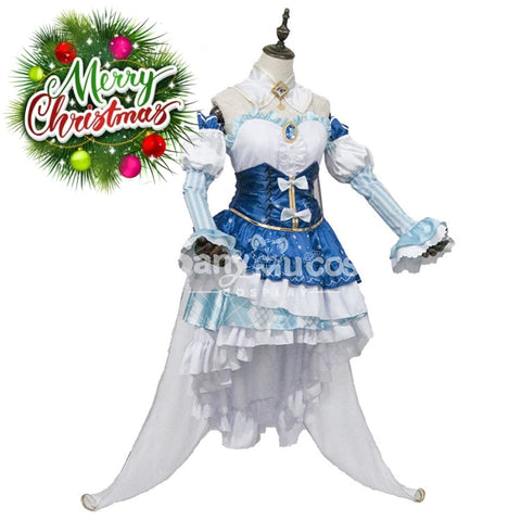 【In Stock】Vocaloid Hatsune Miku Cosplay Snow 2019 Costume Costumes