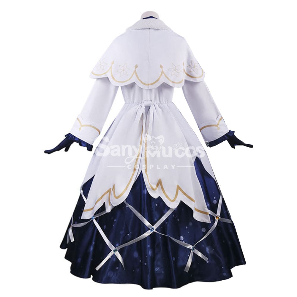 【In Stock】Vocaloid Hatsune Miku Cosplay Snow 2021 Costume Costumes