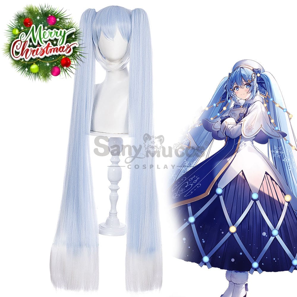 Vocaloid Hatsune Miku Cosplay Snow 2021 Wig Wigs