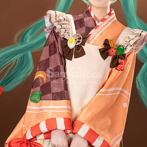 【In Stock】Vocaloid Hatsune Miku Cosplay Snow Miku 2024 Cosplay Costume Cosplay Costumes