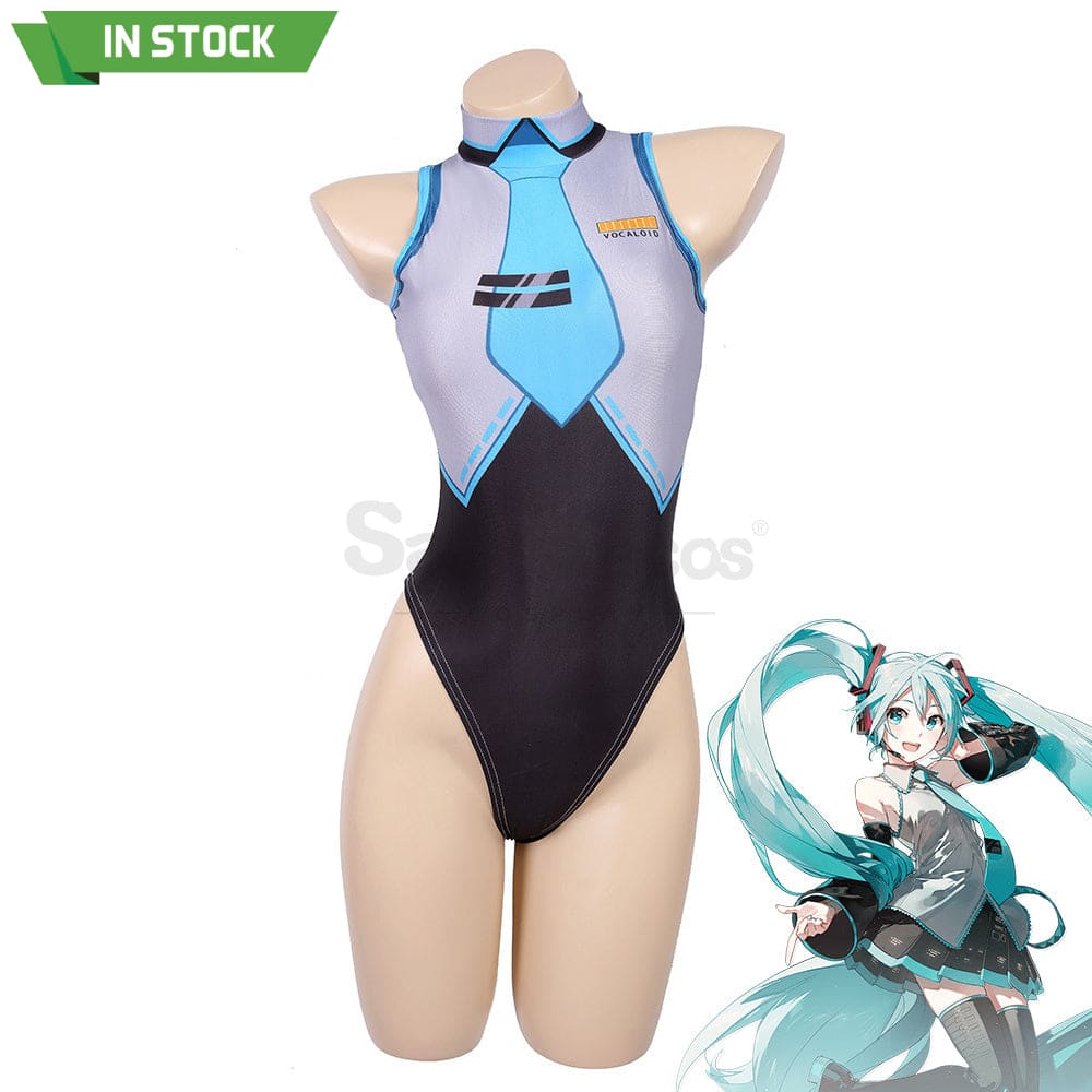 【In Stock】Vocaloid Hatsune Miku Cosplay Swimsuit Costume Costumes