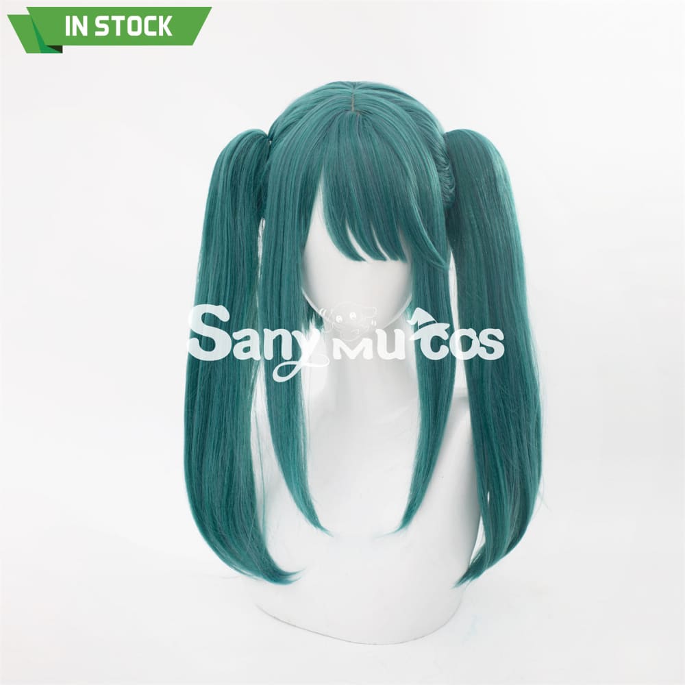 The Vampire Pop Up Parade Cosplay Wig Kawaii Lolita Green Double Ponytail Wig