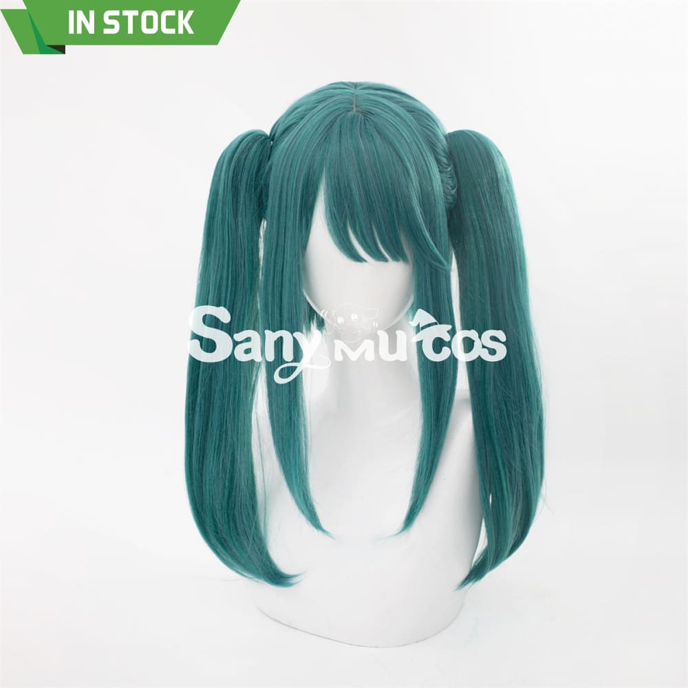 The Vampire Pop Up Parade Cosplay Wig Kawaii Lolita Green Double Ponytail Wig