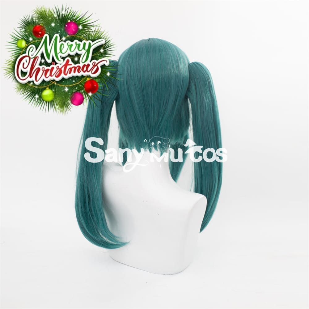 The Vampire Pop Up Parade Cosplay Wig Kawaii Lolita Green Double Ponytail Wig