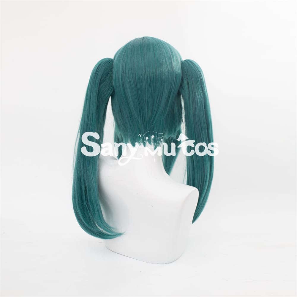 The Vampire Pop Up Parade Cosplay Wig Kawaii Lolita Green Double Ponytail Wig