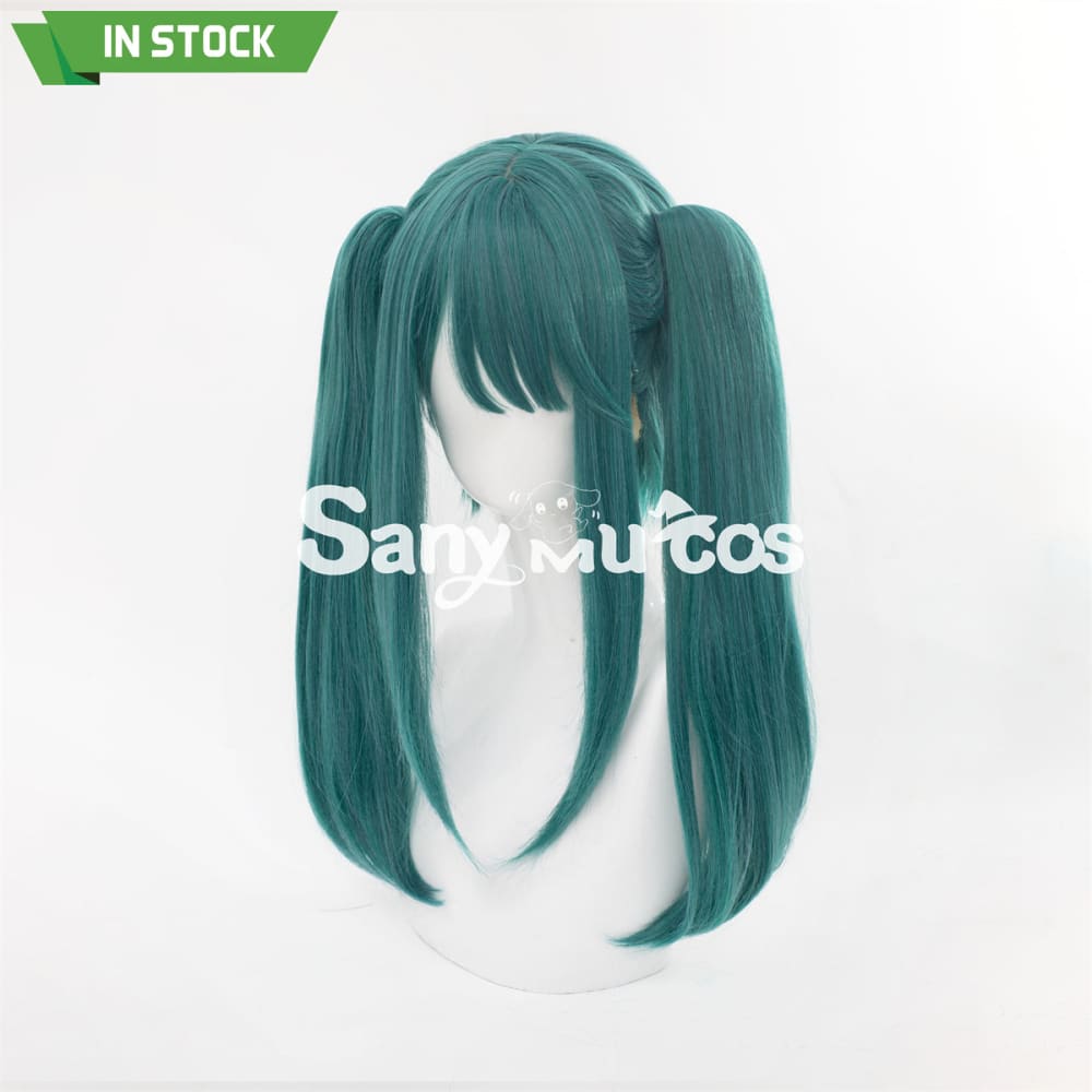 The Vampire Pop Up Parade Cosplay Wig Kawaii Lolita Green Double Ponytail Wig