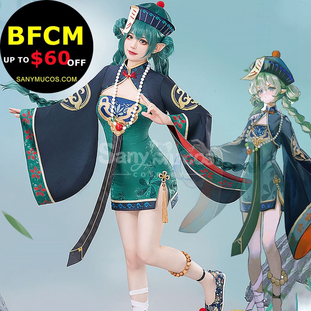 【In Stock】Vocaloid Hatsune Miku Cosplay Hatsune Miku Zombie Cosplay Costume Cosplay Costumes