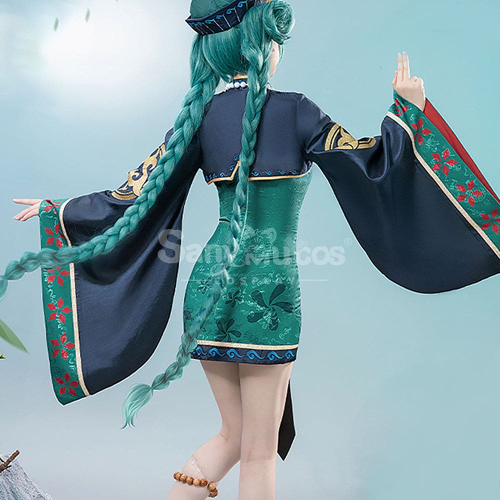 【In Stock】Vocaloid Hatsune Miku Cosplay Hatsune Miku Zombie Cosplay Costume Cosplay Costumes