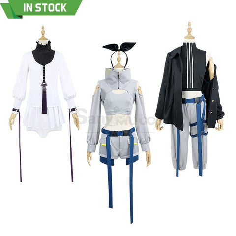 【In Stock】Vocaloid Hatsune Miku X Kagamine Rin & Len Cosplay Ready Steady Costume Plus Size Costumes