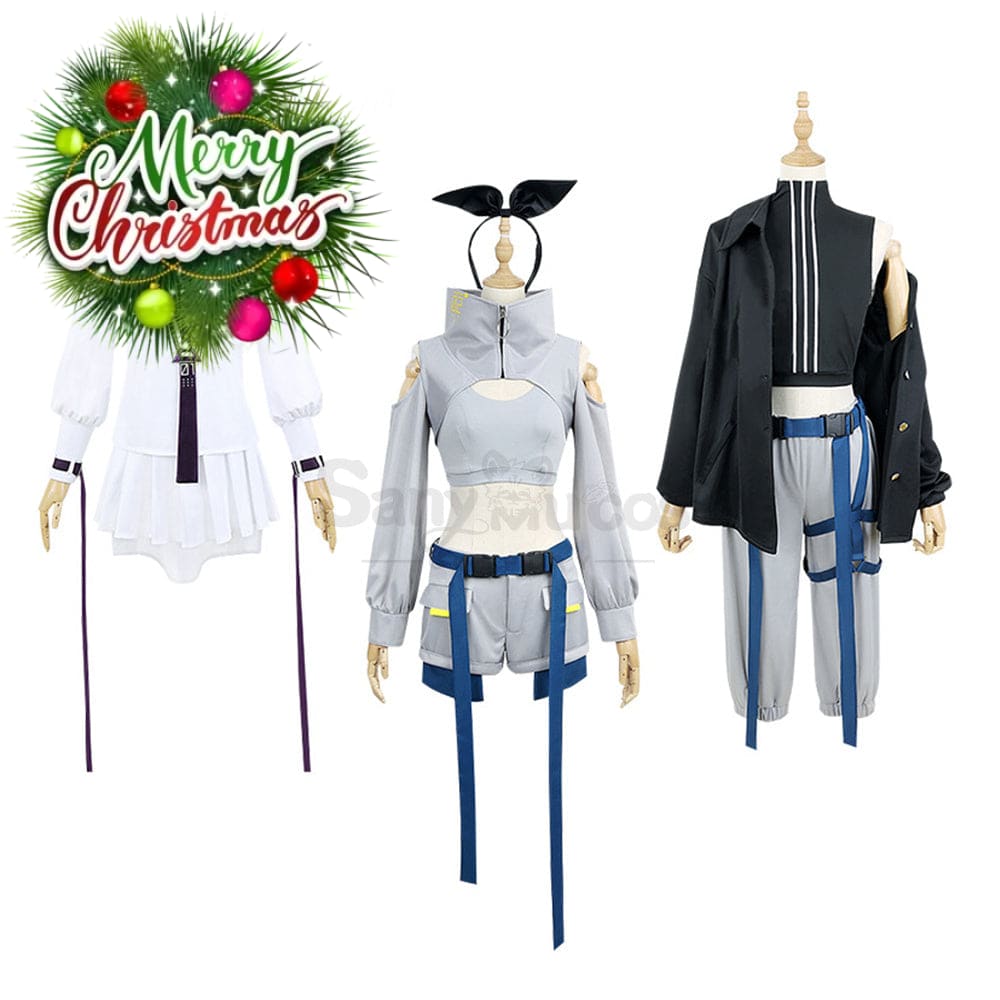 【In Stock】Vocaloid Hatsune Miku X Kagamine Rin & Len Cosplay Ready Steady Costume Plus Size Costumes