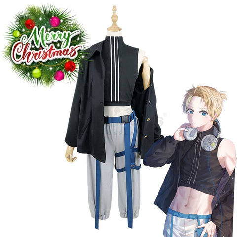 【In Stock】Vocaloid Hatsune Miku X Kagamine Rin & Len Cosplay Ready Steady Costume Plus Size / S