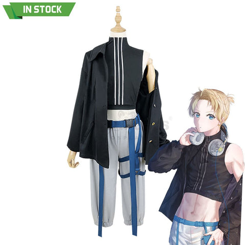 【In Stock】Vocaloid Hatsune Miku X Kagamine Rin & Len Cosplay Ready Steady Costume Plus Size / S