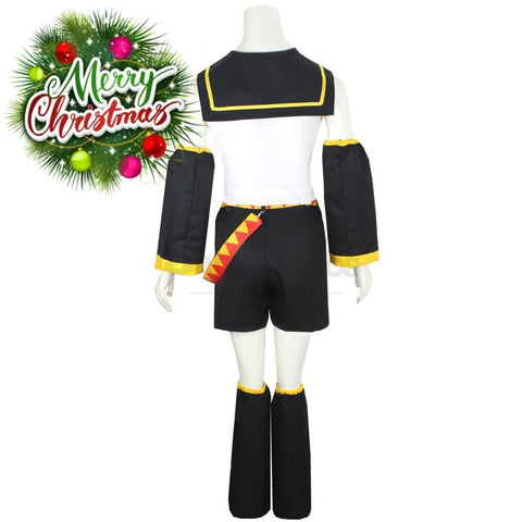 【In Stock】Vocaloid Kagamine Rin & Len Cosplay Costume Plus Size Costumes