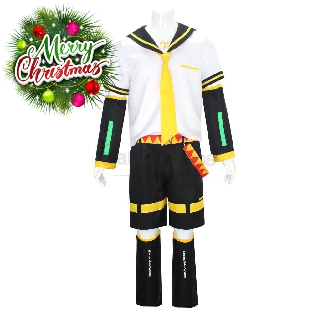 【In Stock】Vocaloid Kagamine Rin & Len Cosplay Costume Plus Size / Xs Costumes