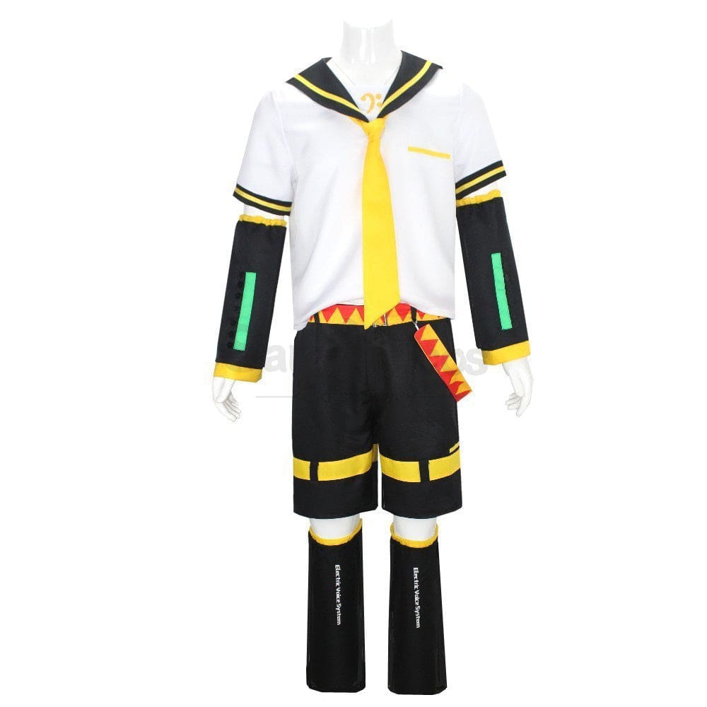 【In Stock】Vocaloid Kagamine Rin & Len Cosplay Costume Plus Size / Xs Costumes