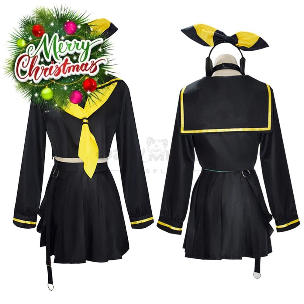 【In Stock】Vocaloid Kagamine Rin & Len Cosplay Halloween Costume Plus Size / Xs Costumes