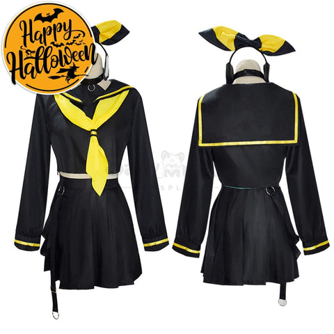 【In Stock】Vocaloid Kagamine Rin & Len Cosplay Halloween Costume Plus Size / Xs Costumes