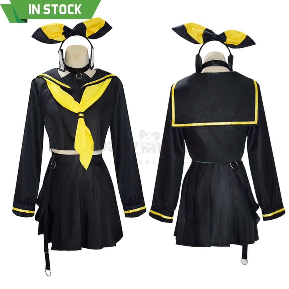 【In Stock】Vocaloid Kagamine Rin & Len Cosplay Halloween Costume Plus Size / Xs Costumes