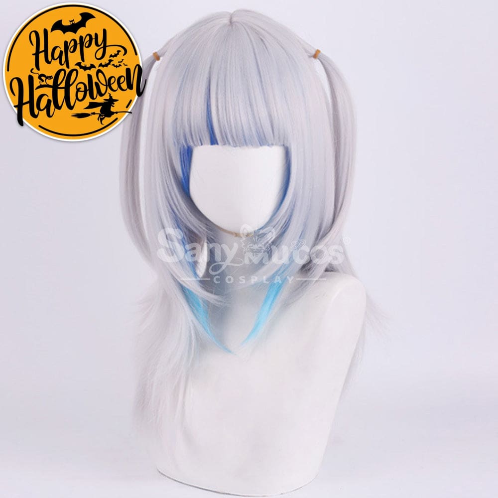 Vtuber Cosplay Gawr Gura Wig Wigs