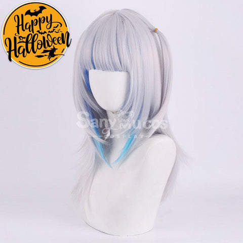 Vtuber Cosplay Gawr Gura Wig Wigs