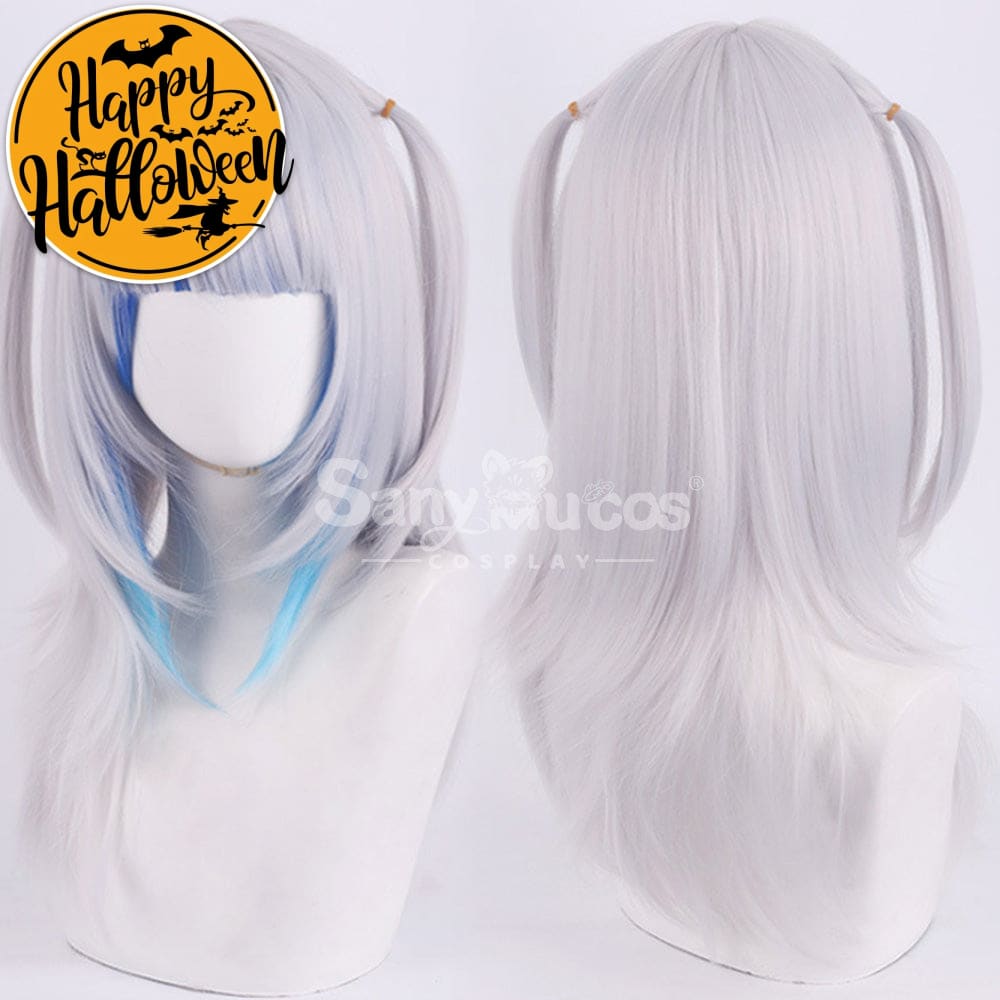 Vtuber Cosplay Gawr Gura Wig Wigs