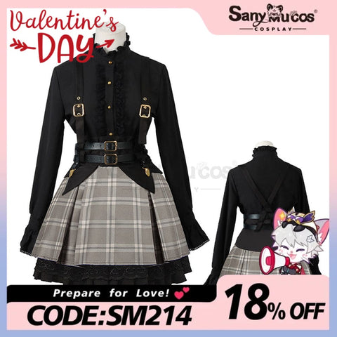 Vtuber Nijisanji Maria Marionette Cute Lolita Cosplay Costume Costumes