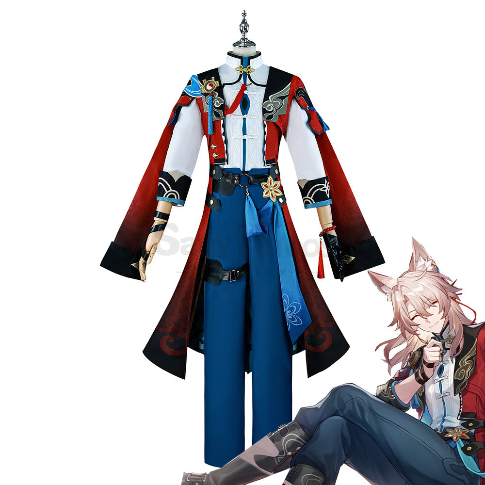 【In Stock】Game Honkai: Star Rail Cosplay Jiaoqiu Costume Plus Size Costumes