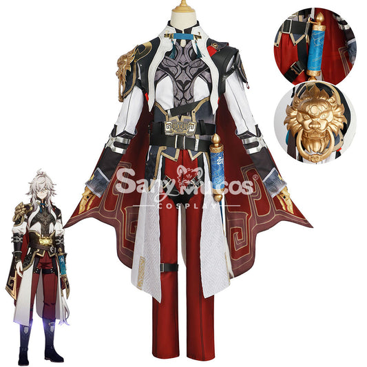 【In Stock】Game Honkai: Star Rail Cosplay Xianzhou Alliance Jingyuan Cosplay Costume Plus Size 1000