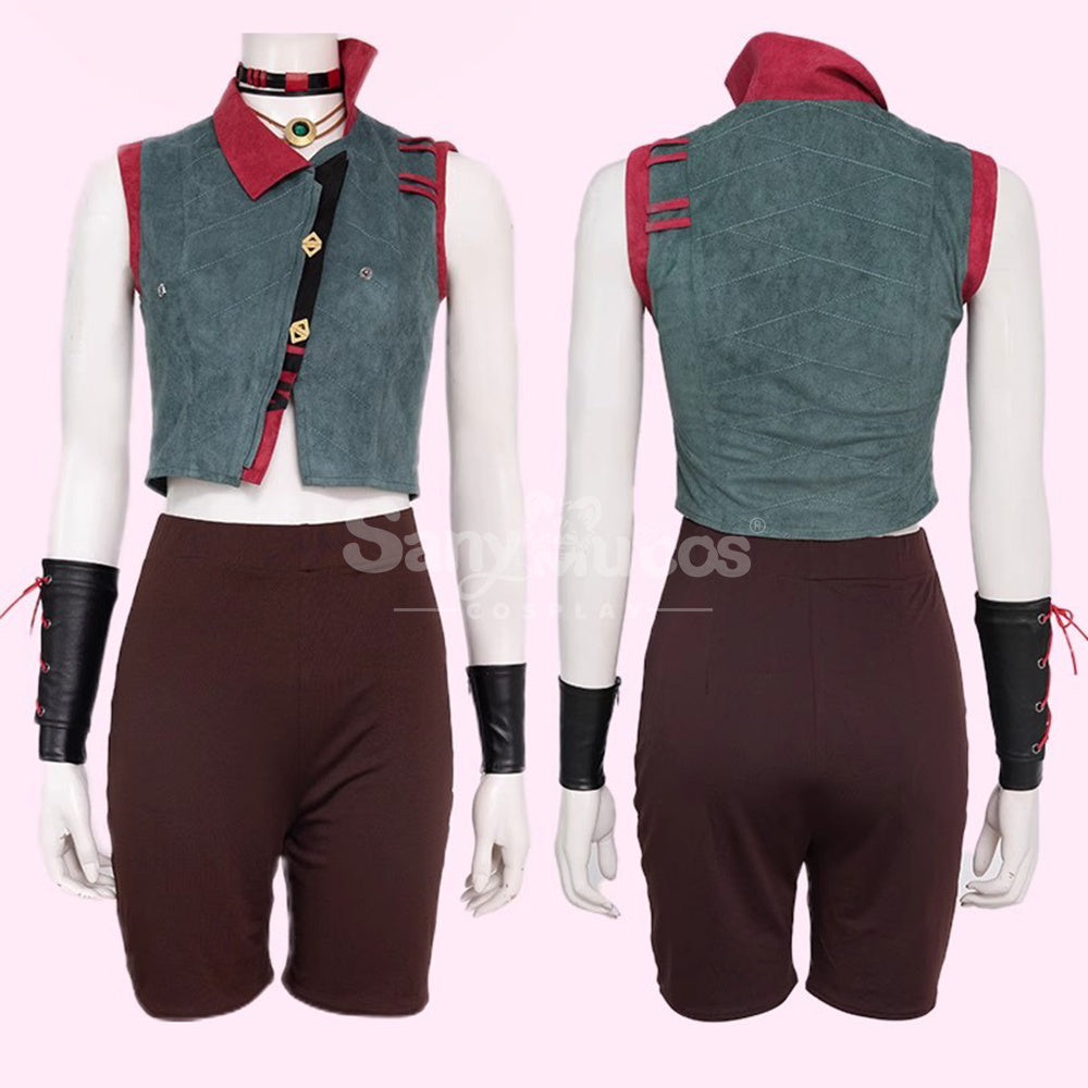 【Pre-Sale】Game League Of Legends Arcane Cosplay Jinx Vest Costume Premium Edition Costumes