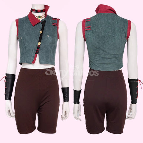 【Pre-Sale】Game League Of Legends Arcane Cosplay Jinx Vest Costume Premium Edition Costumes