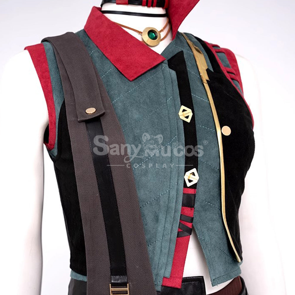 【Pre-Sale】Game League Of Legends Arcane Cosplay Jinx Vest Costume Premium Edition Costumes