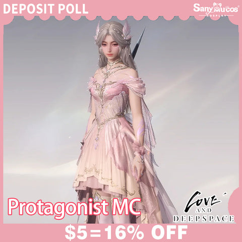 【SanyMuCos Deposit Poll】Game Love and Deepspace Cosplay Protagonist MC Dress Cosplay Costume