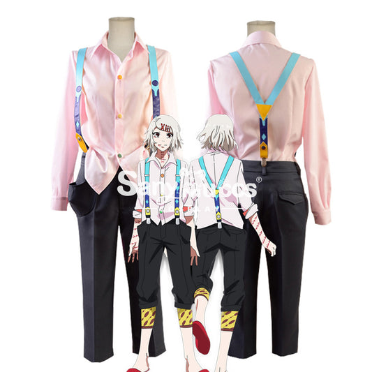 【In Stock】Anime Tokyo Ghoul Cosplay Juuzou Suzuya Cosplay Costume 1000