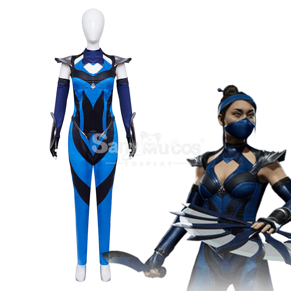 【In Stock】Game Mortal Kombat 11 Cosplay Kitana Cosplay Costume
