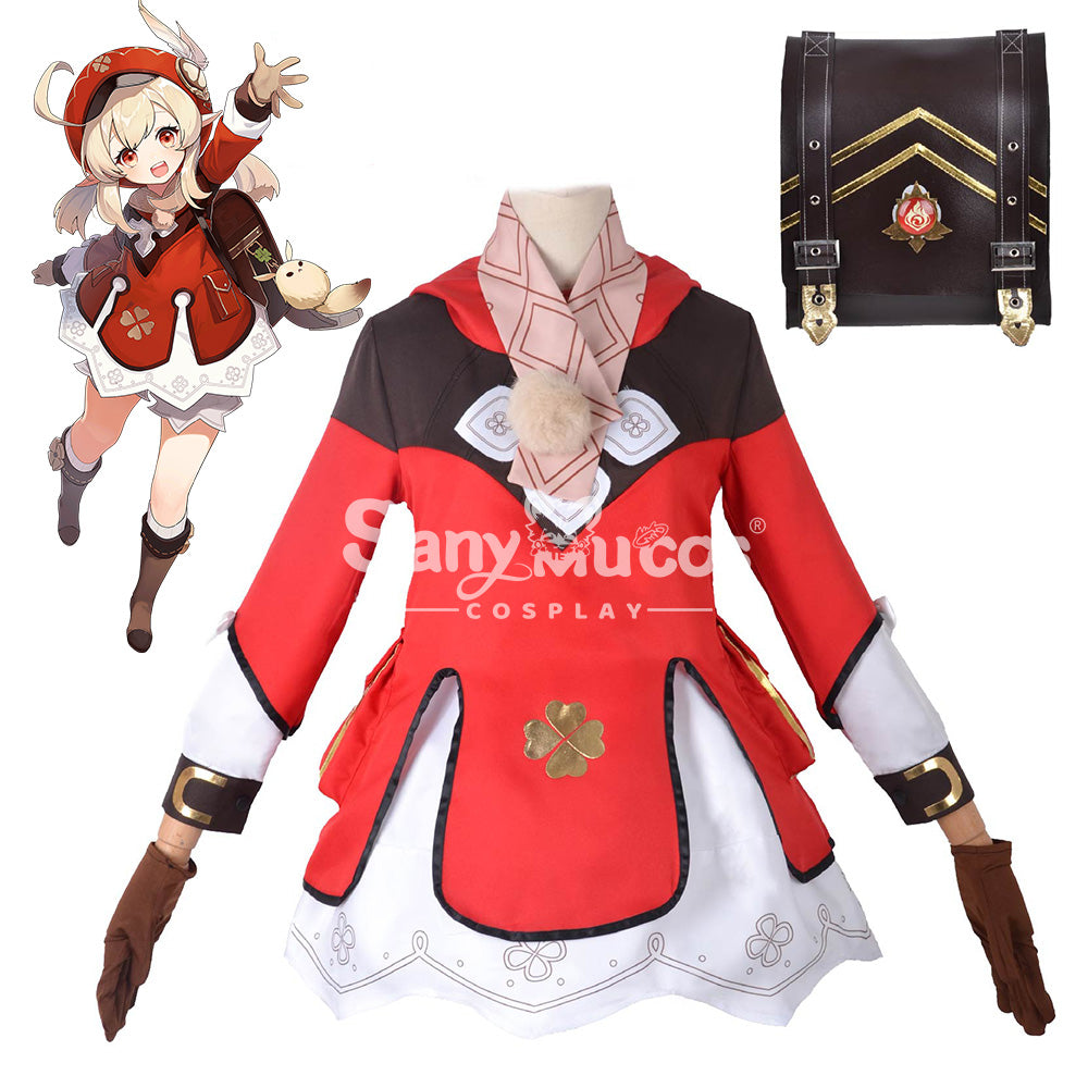 【In Stock】Game Genshin Impact Cosplay Klee Cosplay Costume Plus Size