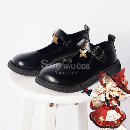 Game Genshin Impact Cosplay Blossoming Starlight Klee Cosplay Shoes 1000