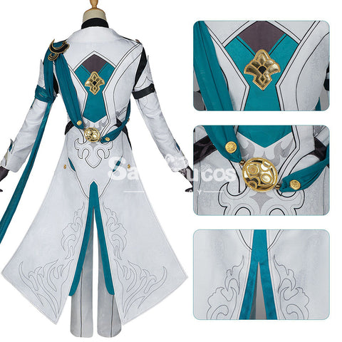 【In Stock】Game Honkai: Star Rail Cosplay Xianzhou Alliance Luocha Cosplay Costume Plus Size