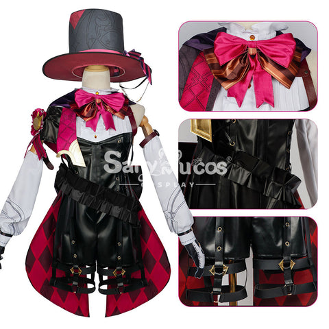 【In Stock】Game Genshin Impact Cosplay Lyney Cosplay Costume Plus Size