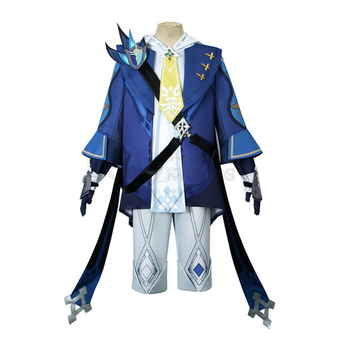 【In Stock】Game Genshin Impact Cosplay Mika Cosplay Costume Plus Size