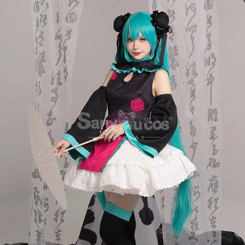 【In Stock】Vocaloid Hatsune Miku Cosplay Miku Cheongsam Cosplay Costume