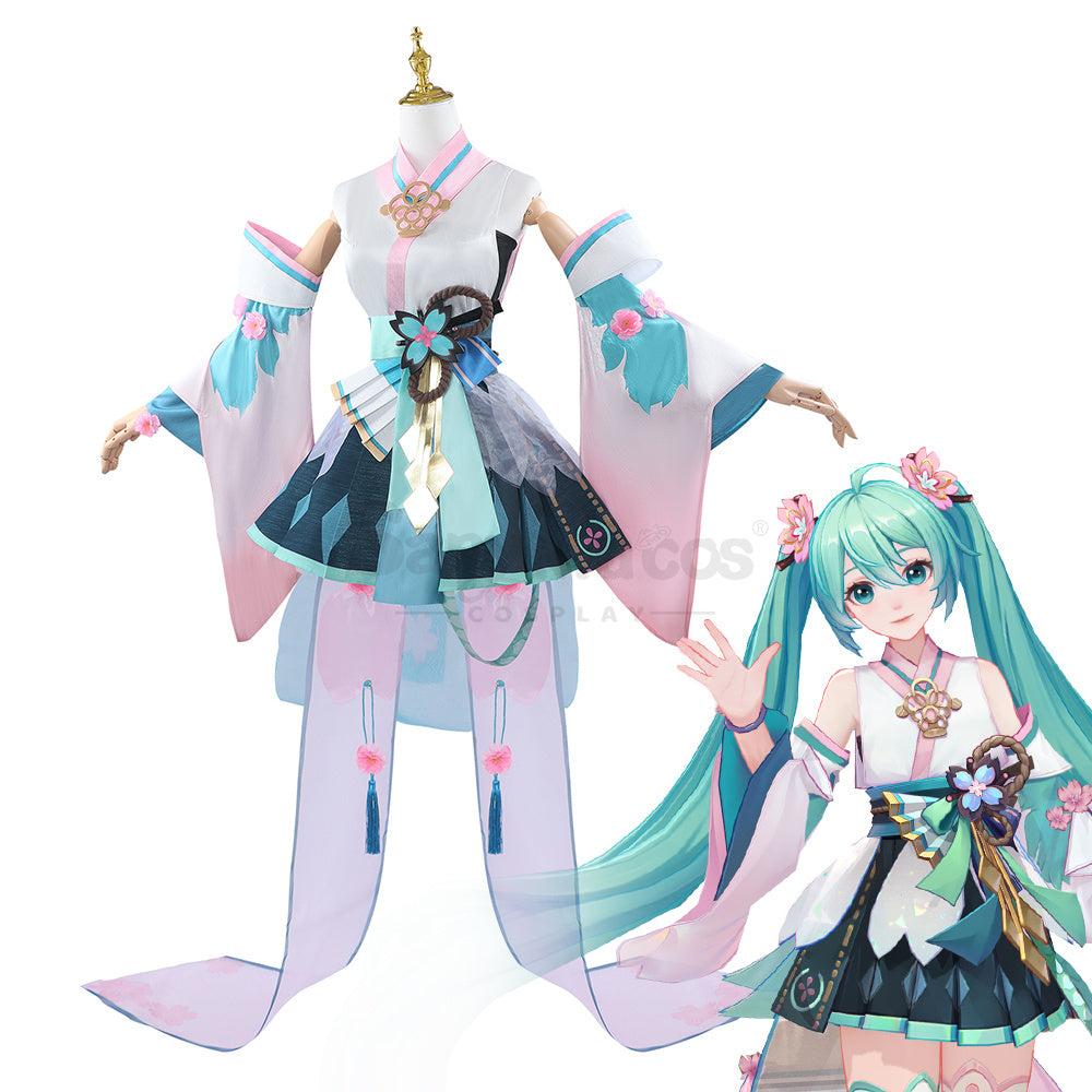 Vocaloid Hatsune Miku Cosplay Onmyoji RPG x Hatsune Miku Cosplay Costume Plus Size