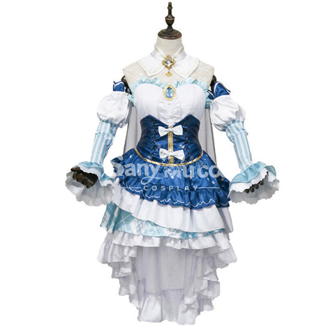 【In Stock】Vocaloid Hatsune Miku Cosplay Snow Miku 2019 Cosplay Costume
