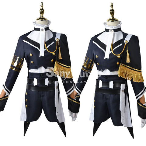 【In Stock】Vocaloid Hatsune Miku Cosplay Military Uniform Miku Cosplay Costume Plus Size