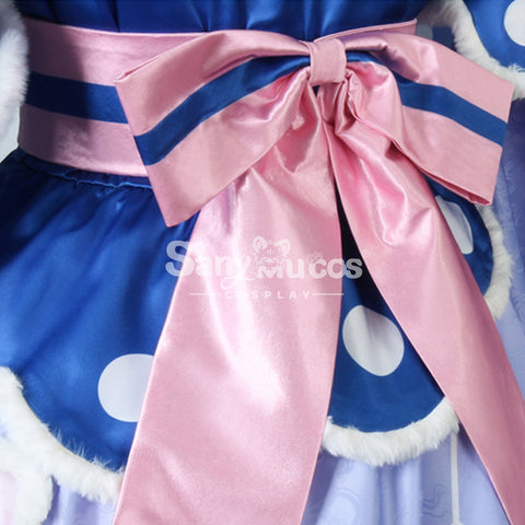 【In Stock】Vocaloid Hatsune Miku Cosplay Snow Miku 2023 Cosplay Costume