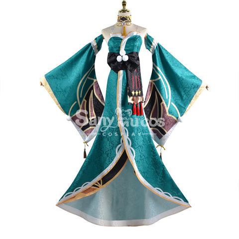 【48H To Ship】Game Genshin Impact Cosplay Miss Hina Cosplay Costume Plus Size