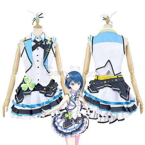 【In Stock】Game Project Sekai: Colorful Stage! feat. Hatsune Miku Cosplay MORE MORE JUMP! Cosplay Costume Plus Size