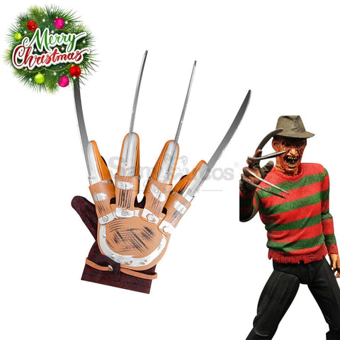 Movie A Nightmare On Elm Street Cosplay Freddy Krueger Gloves Prop