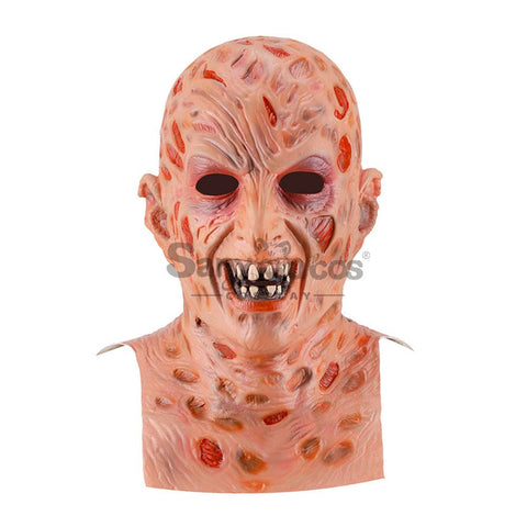 Movie A Nightmare On Elm Street Cosplay Freddy Krueger Mask Prop