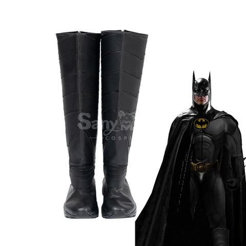 Movie Batman Cosplay (Michael Keaton) Shoes Boots